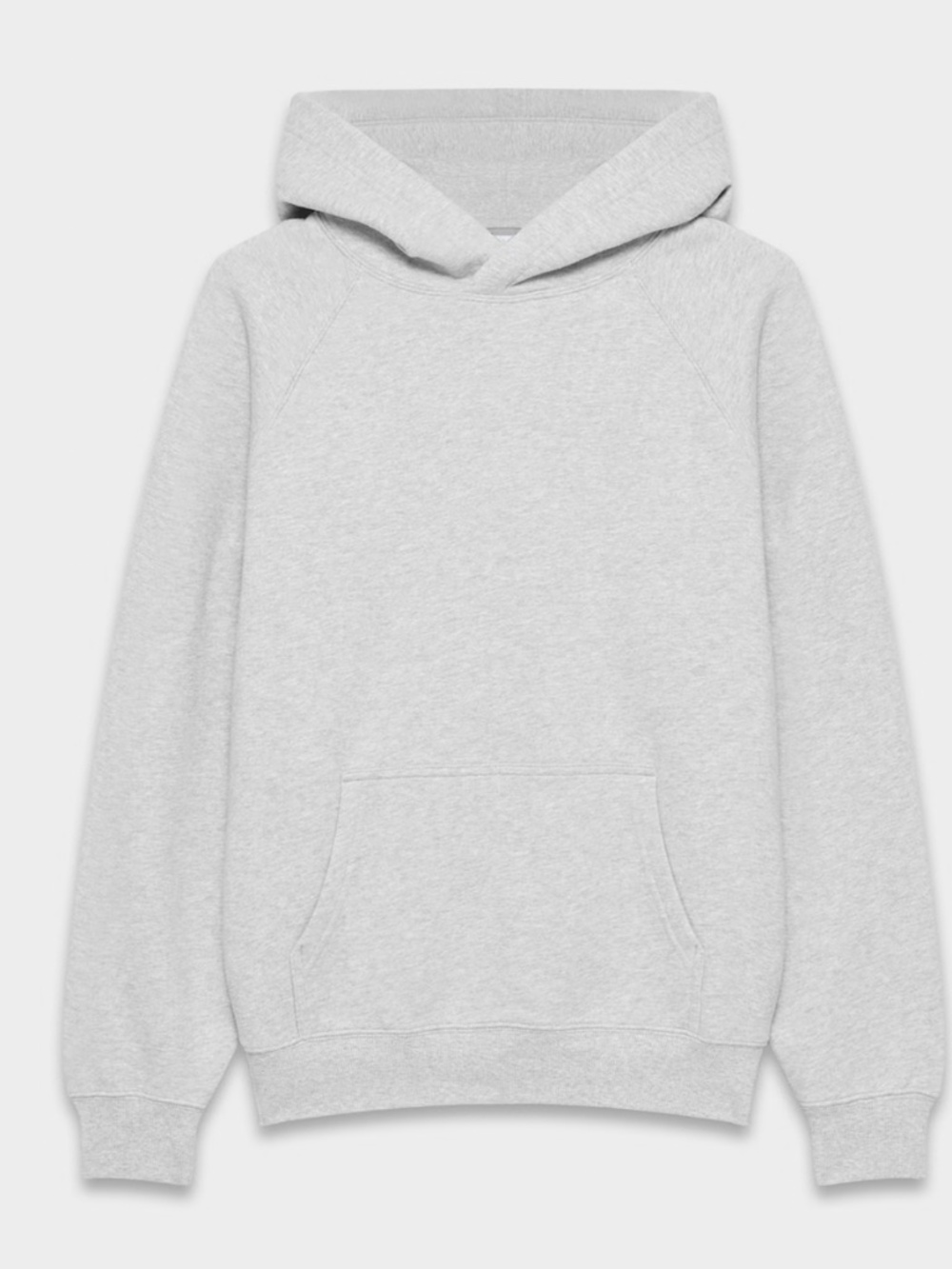 Aritzia Mega Raglan Hoodie - Heather Chrome